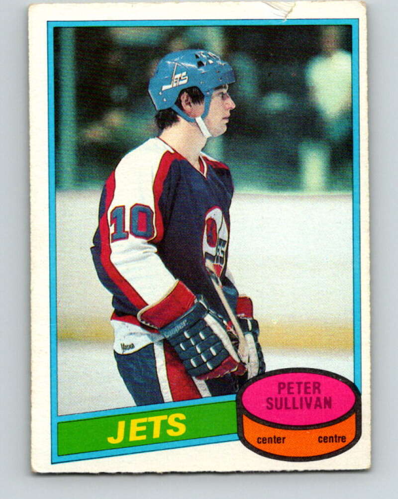 1980-81 O-Pee-Chee #29 Peter Sullivan Winnipeg Jets V37282