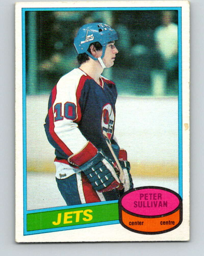 1980-81 O-Pee-Chee #29 Peter Sullivan Winnipeg Jets V37288