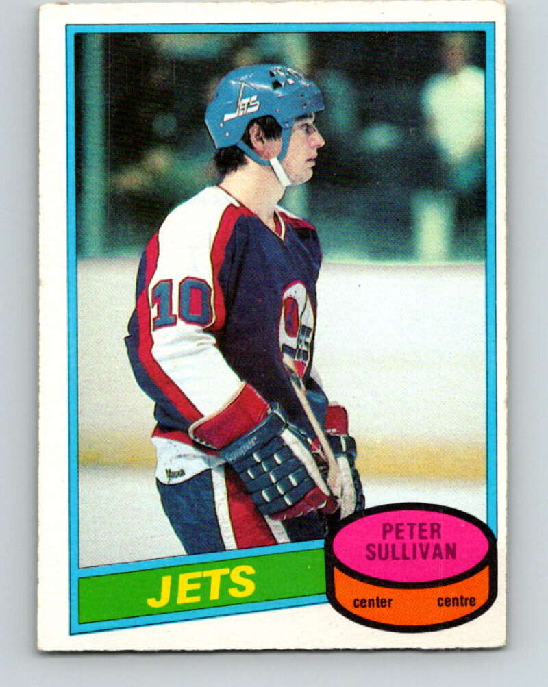 1980-81 O-Pee-Chee #29 Peter Sullivan Winnipeg Jets V37290