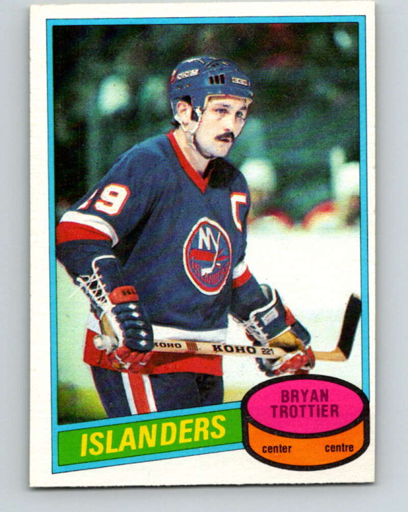 1980-81 O-Pee-Chee #40 Bryan Trottier New York Islanders V37363