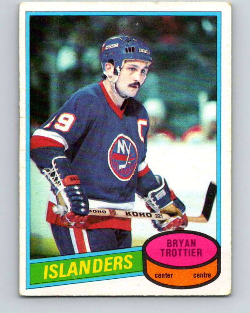 1980-81 O-Pee-Chee #40 Bryan Trottier New York Islanders V37365