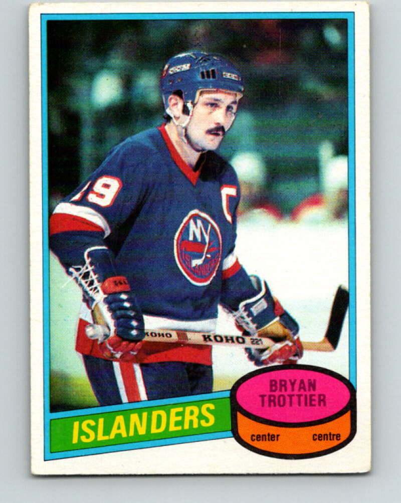 1980-81 O-Pee-Chee #40 Bryan Trottier New York Islanders V37367