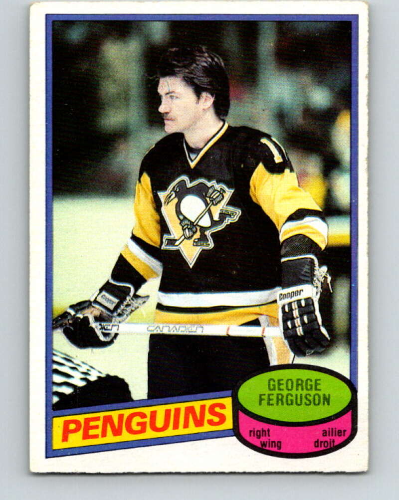 1980-81 O-Pee-Chee #44 George Ferguson Pittsburgh Penguins V37417