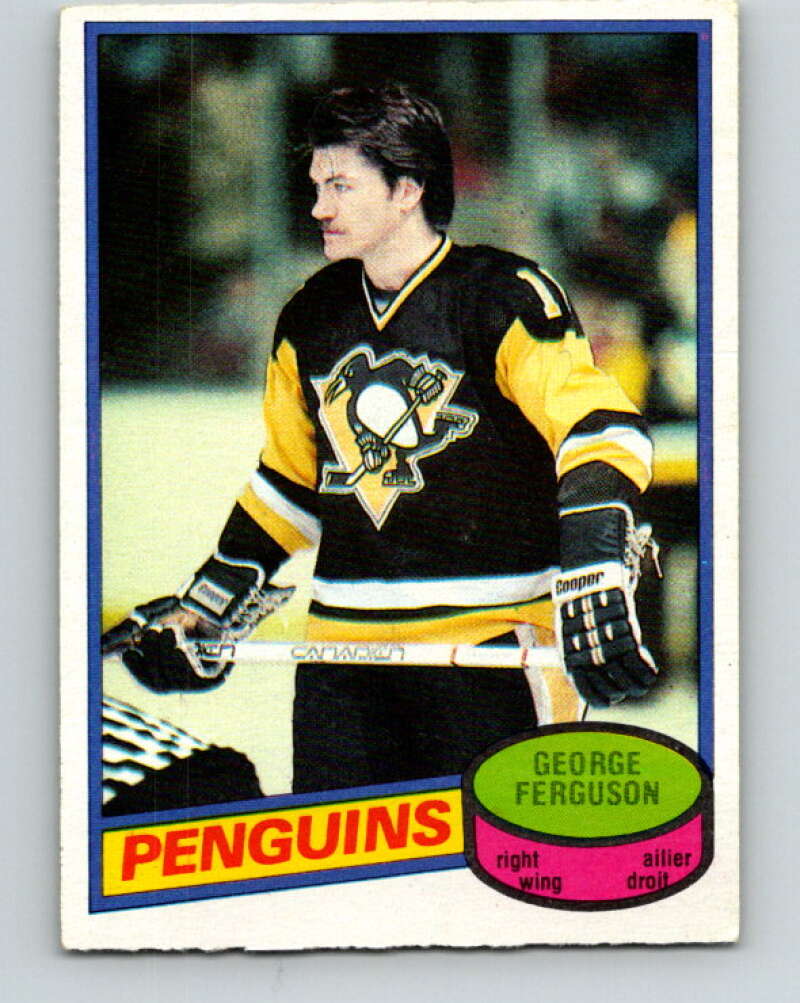 1980-81 O-Pee-Chee #44 George Ferguson Pittsburgh Penguins V37419