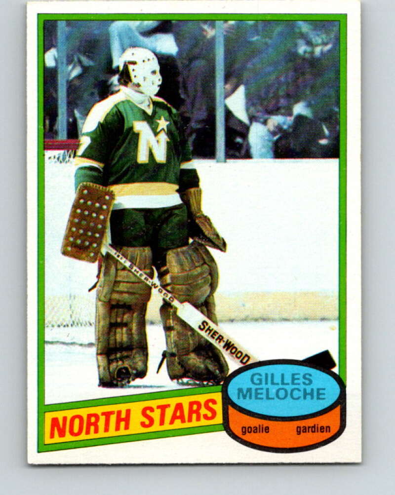 1980-81 O-Pee-Chee #47 Gilles Meloche Minnesota North Stars V37442