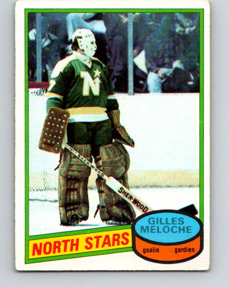 1980-81 O-Pee-Chee #47 Gilles Meloche Minnesota North Stars V37446