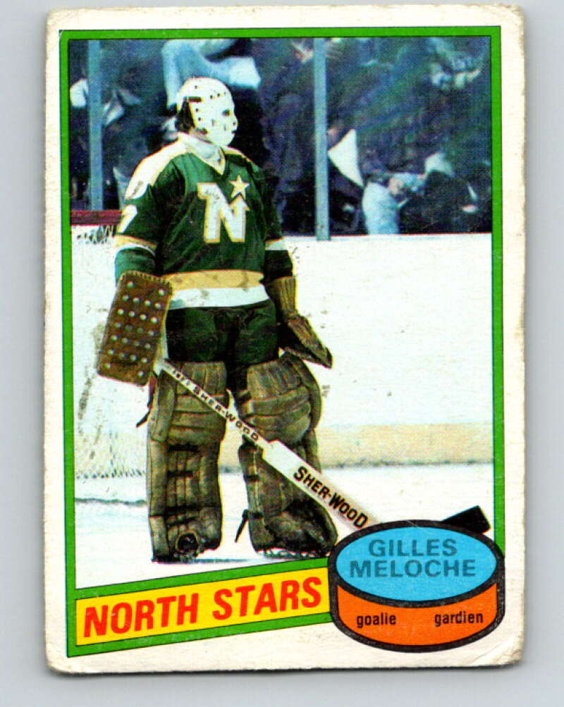 1980-81 O-Pee-Chee #47 Gilles Meloche Minnesota North Stars V37447