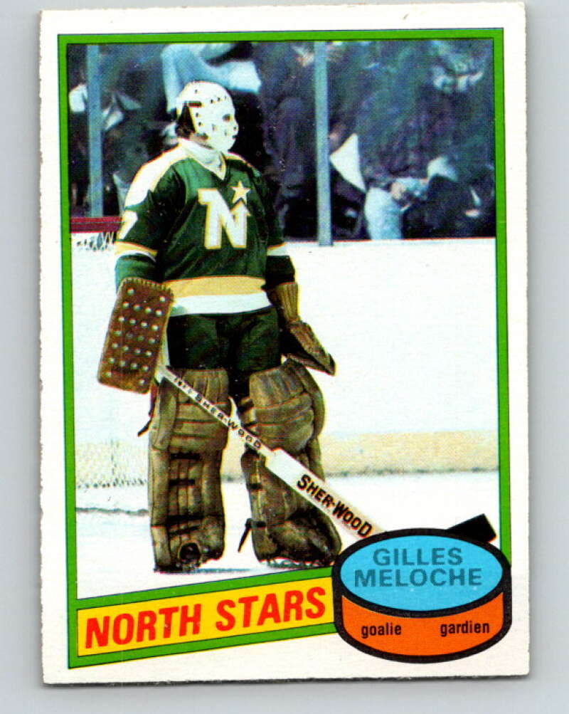 1980-81 O-Pee-Chee #47 Gilles Meloche Minnesota North Stars V37448