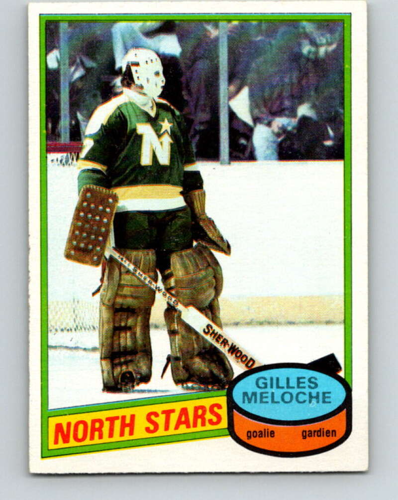 1980-81 O-Pee-Chee #47 Gilles Meloche Minnesota North Stars V37450