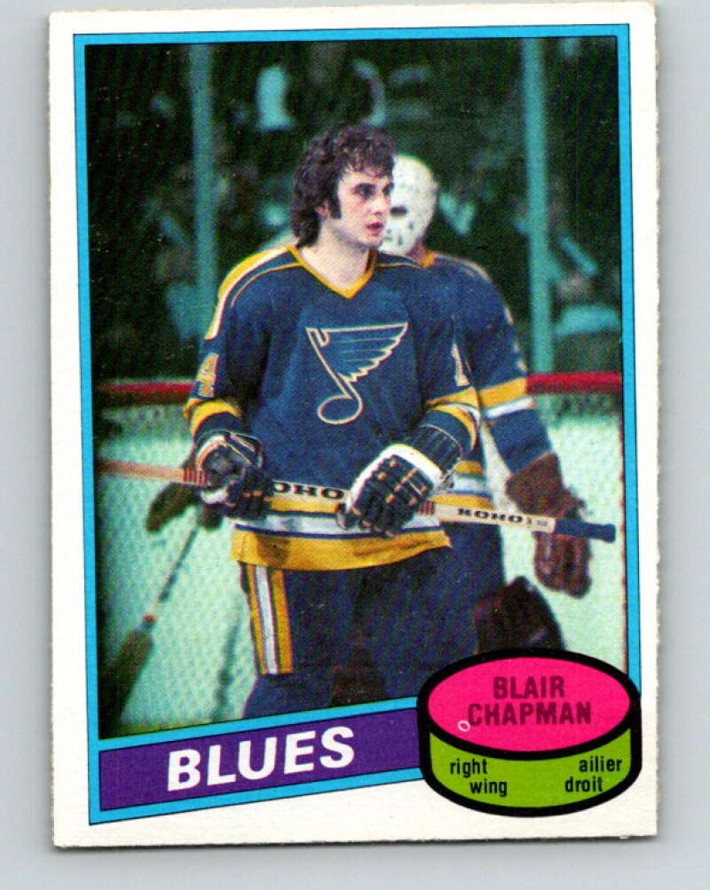 1980-81 O-Pee-Chee #48 Blair Chapman St. Louis Blues V37465