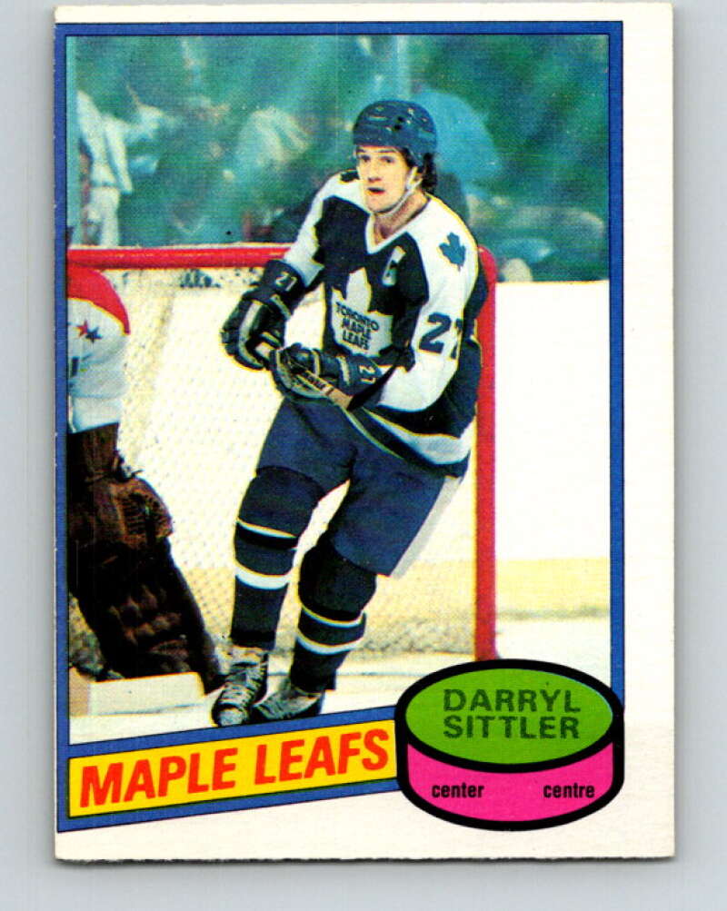 1980-81 O-Pee-Chee #50 Darryl Sittler Toronto Maple Leafs V37485