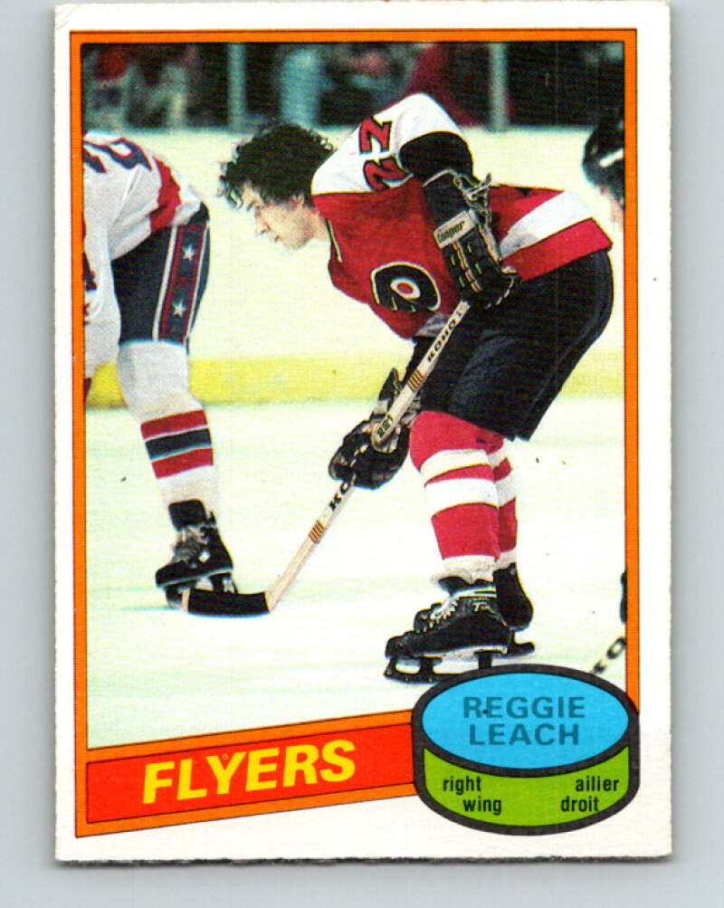 1980-81 O-Pee-Chee #70 Reggie Leach Philadelphia Flyers V37675