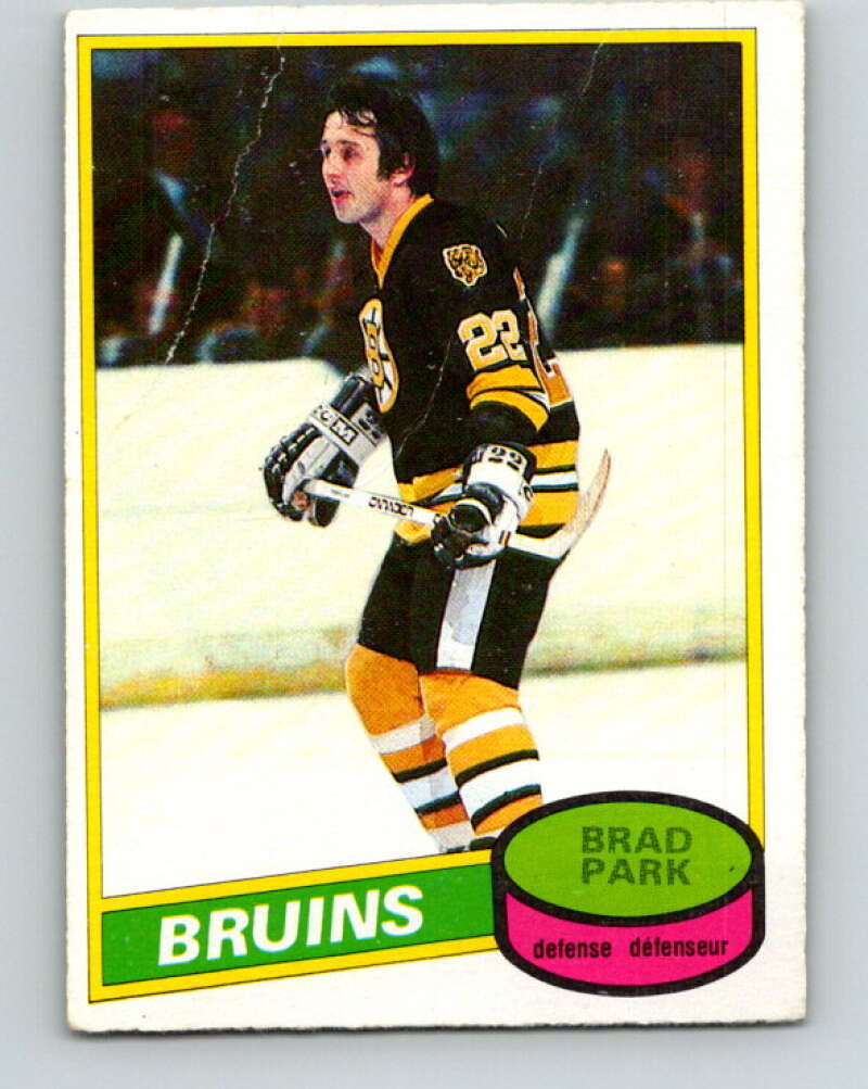 1980-81 O-Pee-Chee #74 Brad Park Boston Bruins V37716