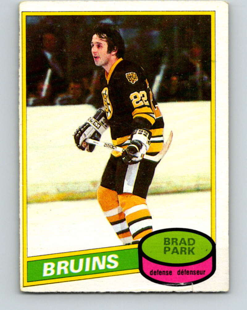 1980-81 O-Pee-Chee #74 Brad Park Boston Bruins V37719