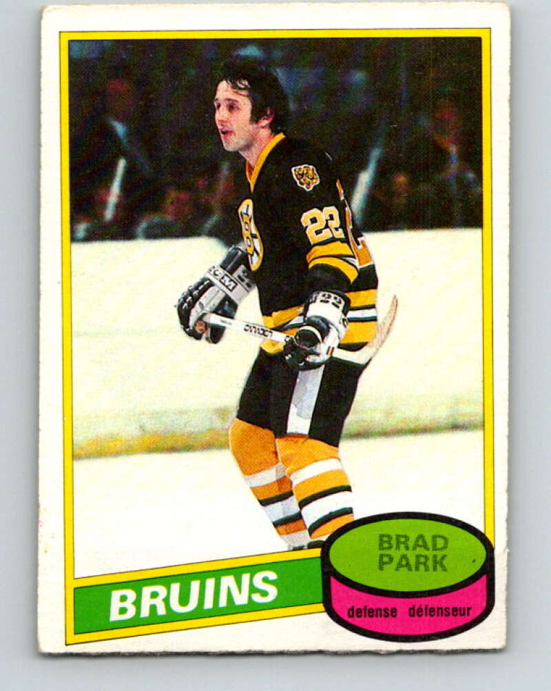 1980-81 O-Pee-Chee #74 Brad Park Boston Bruins V37720