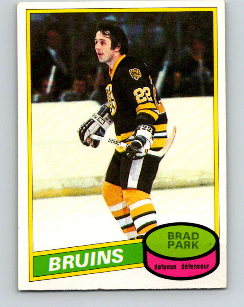 1980-81 O-Pee-Chee #74 Brad Park Boston Bruins V37725