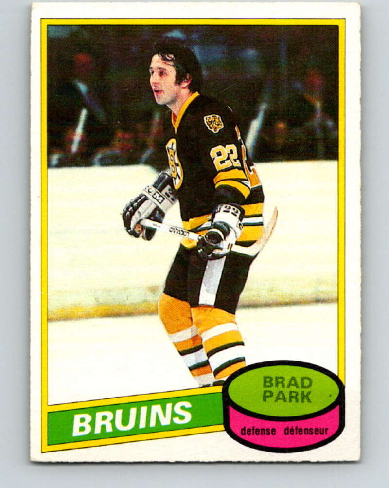 1980-81 O-Pee-Chee #74 Brad Park Boston Bruins V37726