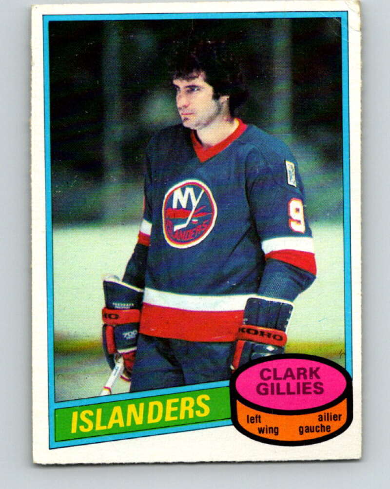 1980-81 O-Pee-Chee #75 Clark Gillies New York Islanders V37738