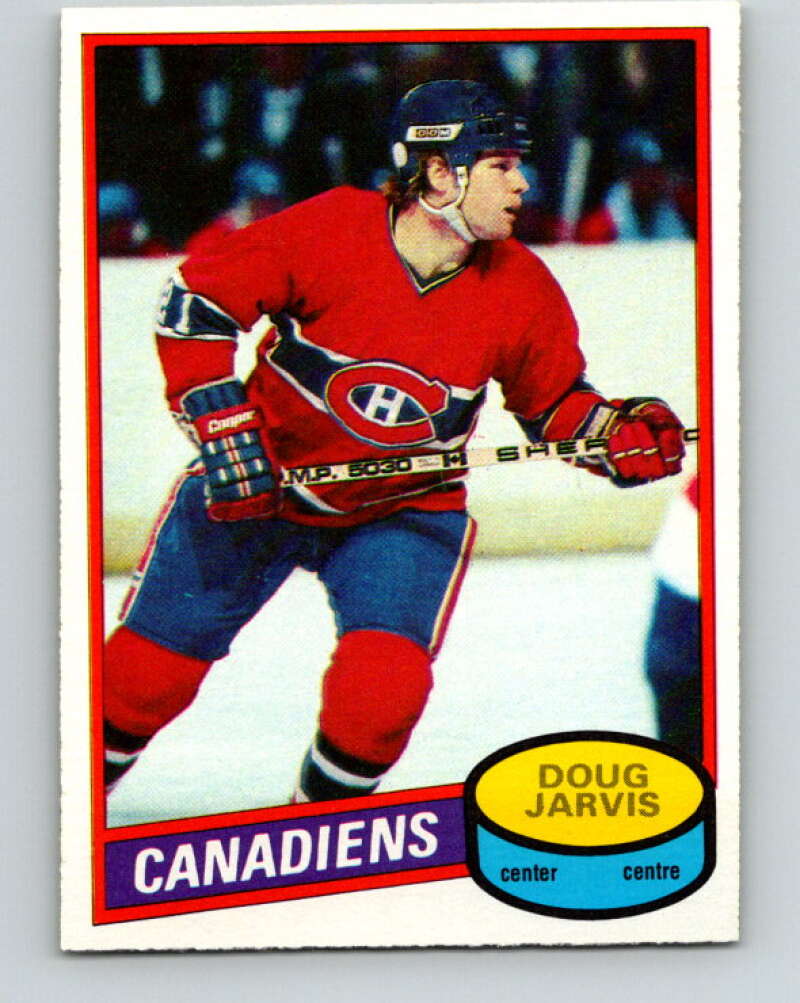 1980-81 O-Pee-Chee #76 Doug Jarvis Montreal Canadiens V37742