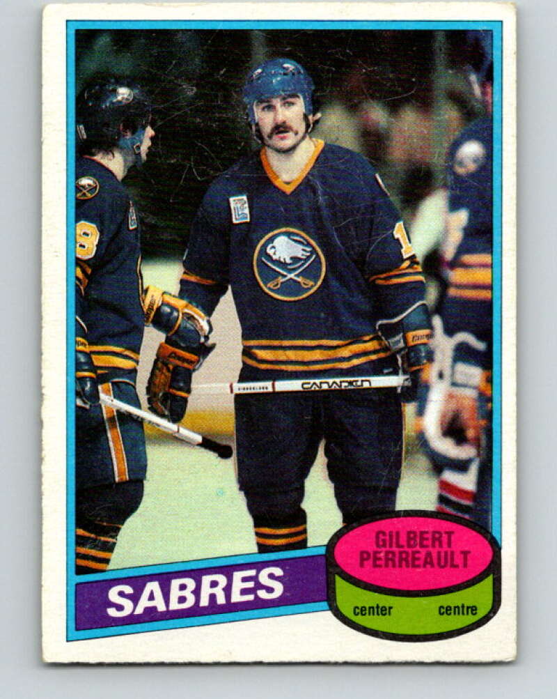 1980-81 O-Pee-Chee #80 Gilbert Perreault Buffalo Sabres V37783