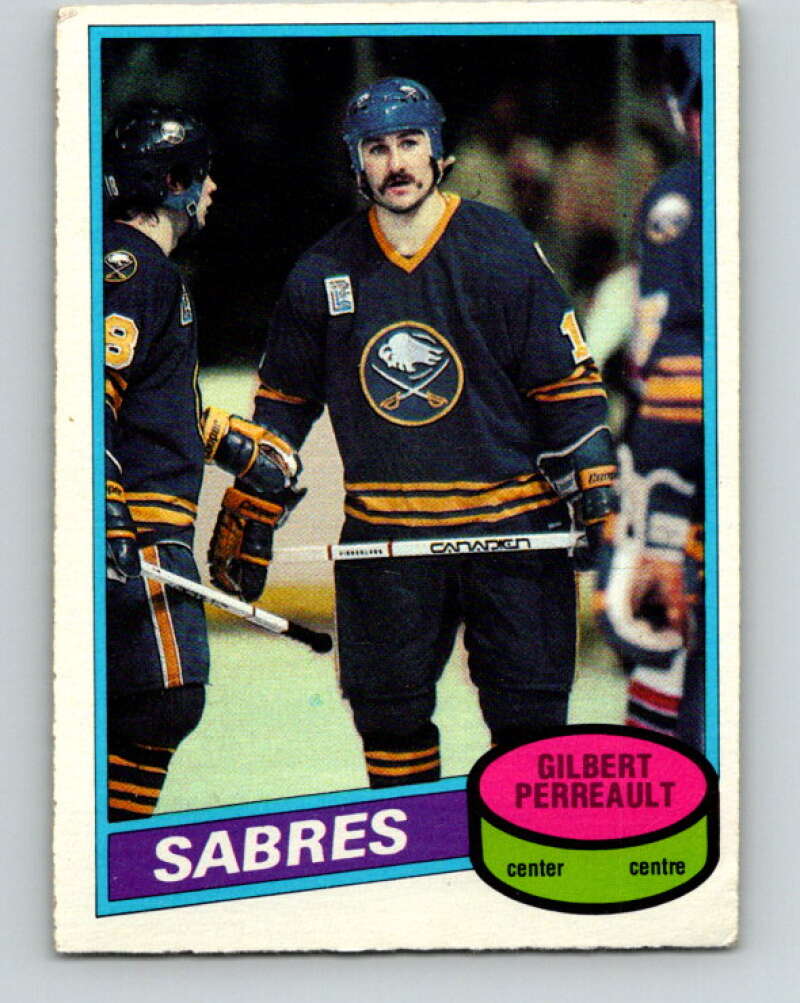 1980-81 O-Pee-Chee #80 Gilbert Perreault Buffalo Sabres V37789