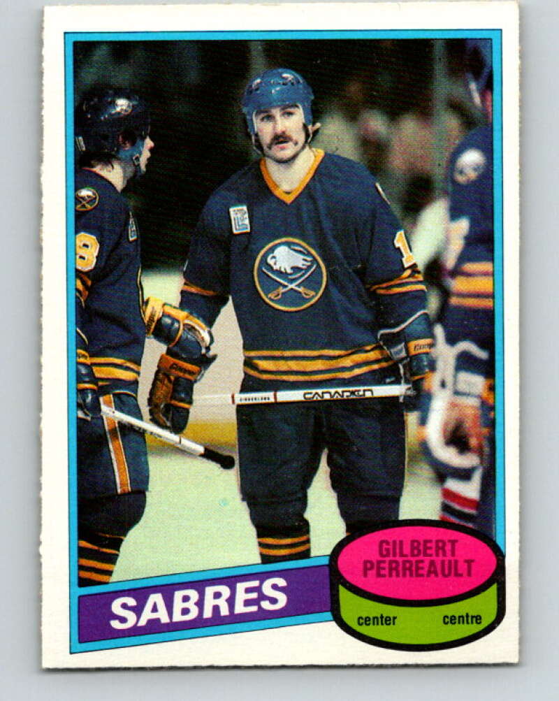 1980-81 O-Pee-Chee #80 Gilbert Perreault Buffalo Sabres V37790