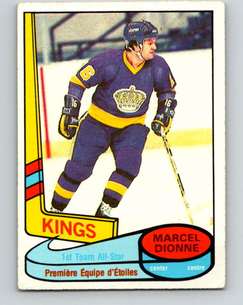 1980-81 O-Pee-Chee #81 Marcel Dionne AS Los Angeles Kings V37794