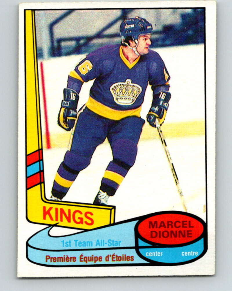 1980-81 O-Pee-Chee #81 Marcel Dionne AS Los Angeles Kings V37796
