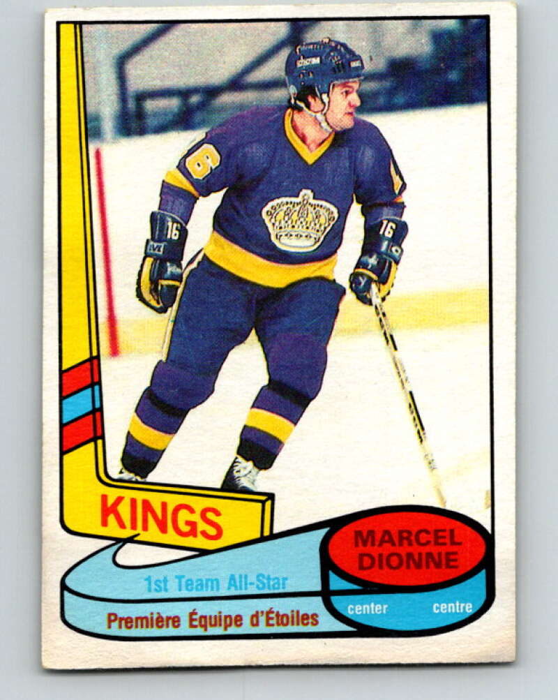 1980-81 O-Pee-Chee #81 Marcel Dionne AS Los Angeles Kings V37798