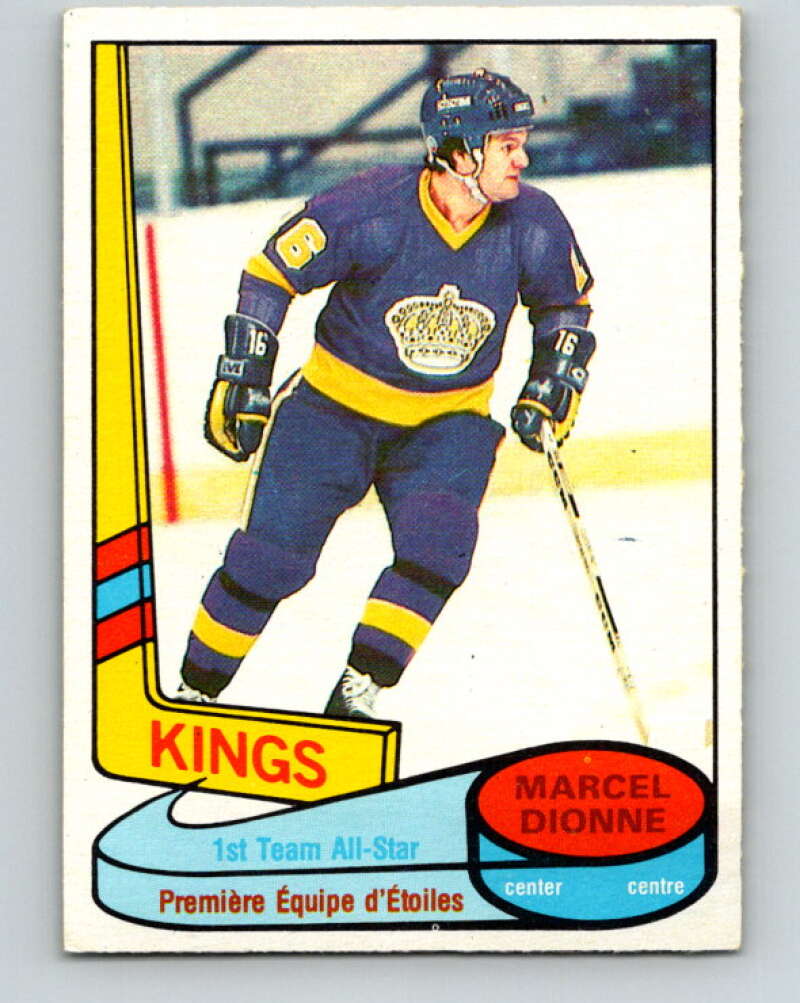 1980-81 O-Pee-Chee #81 Marcel Dionne AS Los Angeles Kings V37802