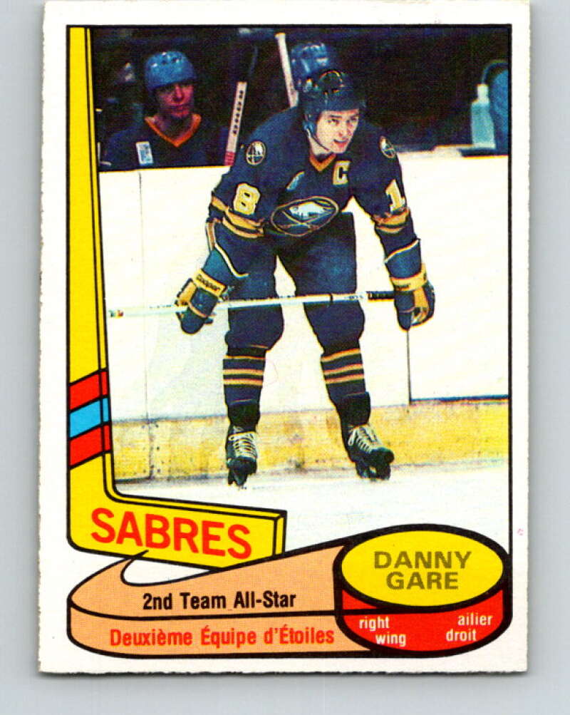1980-81 O-Pee-Chee #88 Danny Gare AS Buffalo Sabres V37874