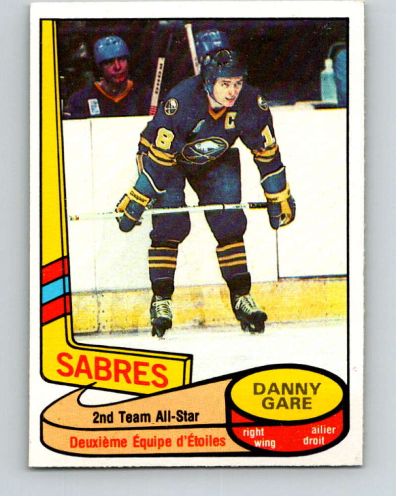 1980-81 O-Pee-Chee #88 Danny Gare AS Buffalo Sabres V37875