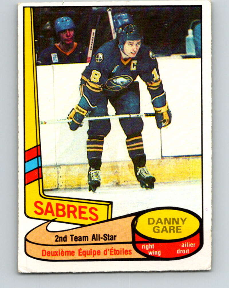 1980-81 O-Pee-Chee #88 Danny Gare AS Buffalo Sabres V37876