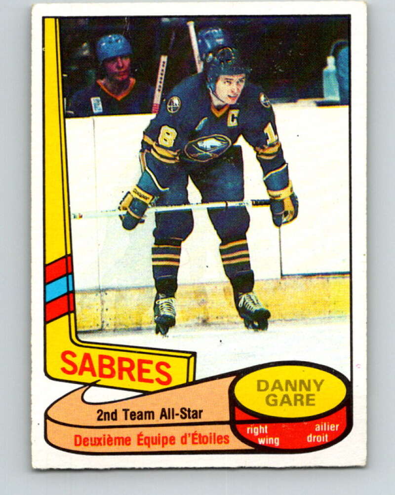 1980-81 O-Pee-Chee #88 Danny Gare AS Buffalo Sabres V37880