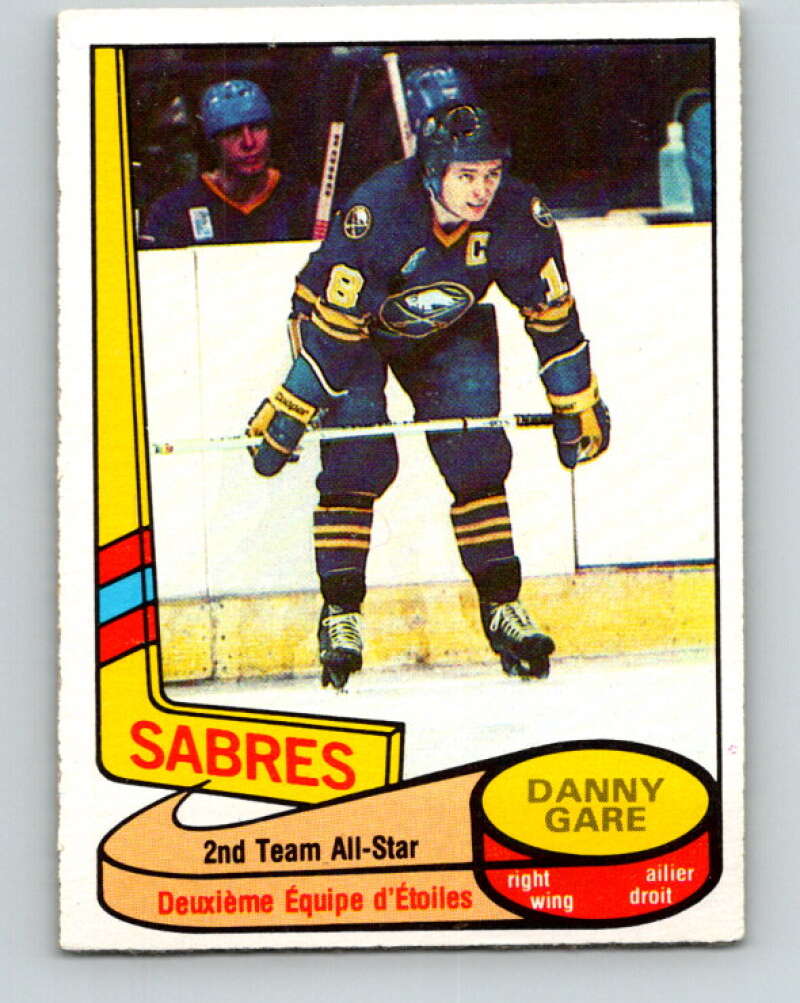 1980-81 O-Pee-Chee #88 Danny Gare AS Buffalo Sabres V37881