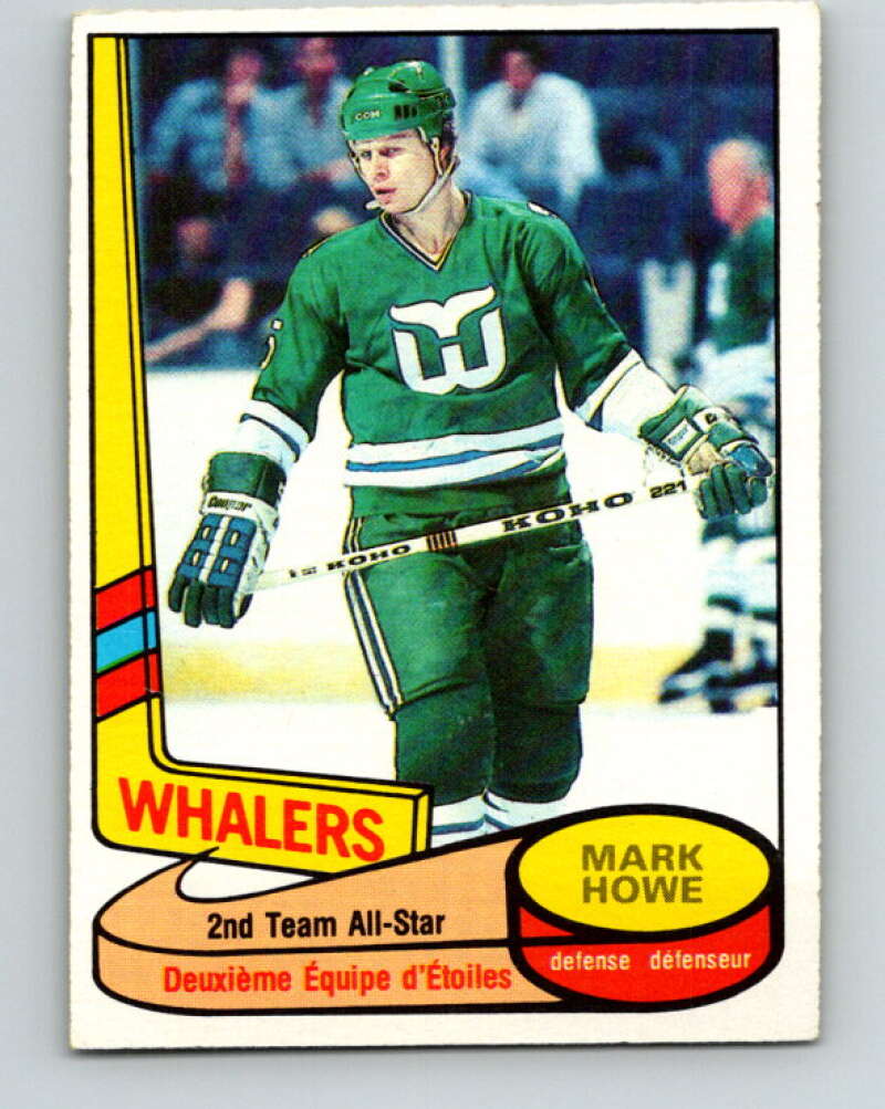 1980-81 O-Pee-Chee #91 Mark Howe AS Hartford Whalers V37926