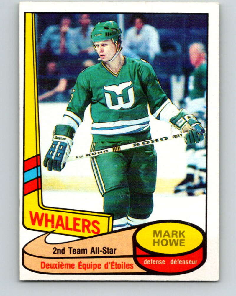 1980-81 O-Pee-Chee #91 Mark Howe AS Hartford Whalers V37927