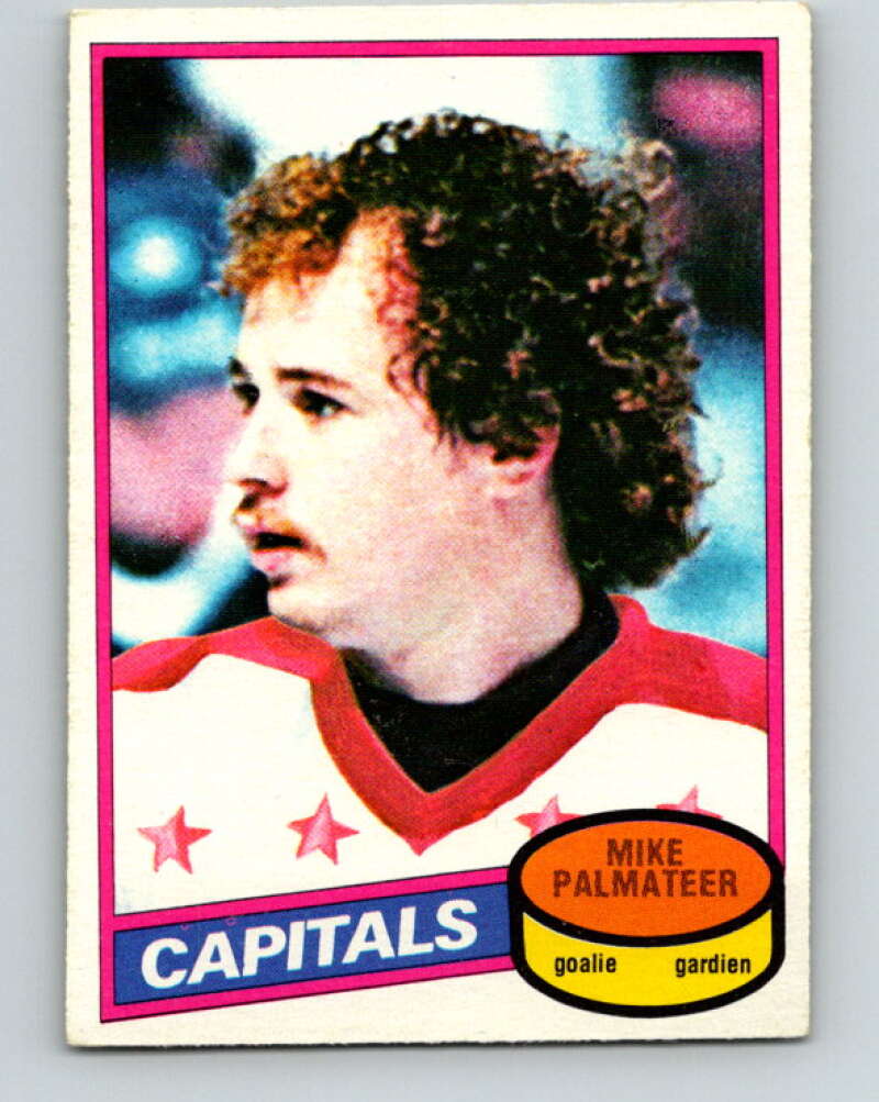 1980-81 O-Pee-Chee #95 Mike Palmateer Washington Capitals V37965