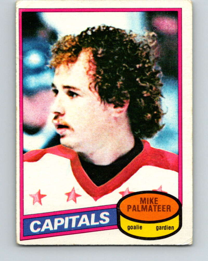 1980-81 O-Pee-Chee #95 Mike Palmateer Washington Capitals V37969