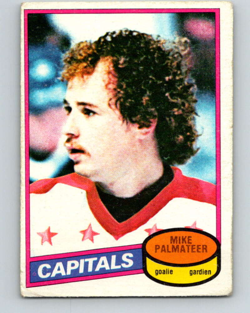 1980-81 O-Pee-Chee #95 Mike Palmateer Washington Capitals V37970