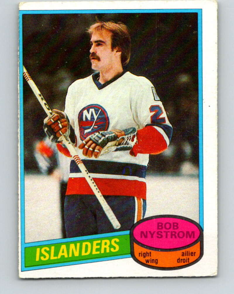 1980-81 O-Pee-Chee #102 Bob Nystrom New York Islanders V38041