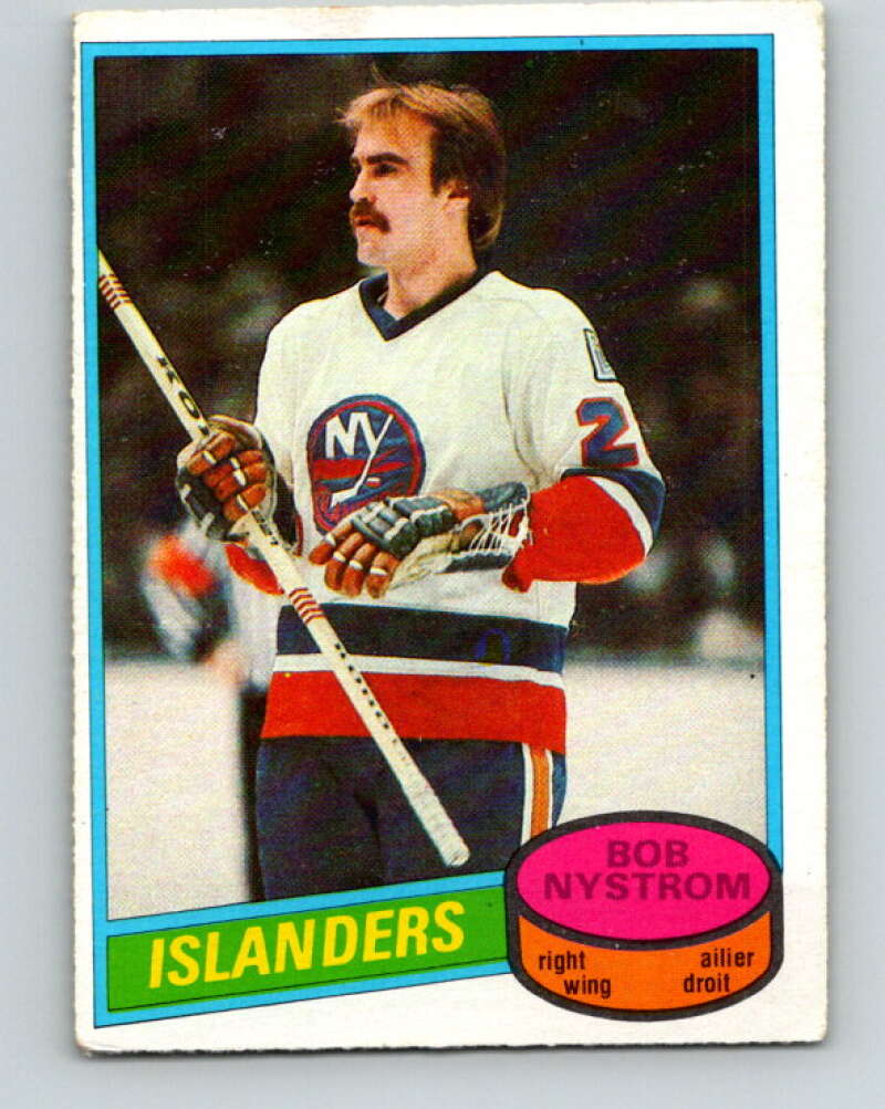 1980-81 O-Pee-Chee #102 Bob Nystrom New York Islanders V38047