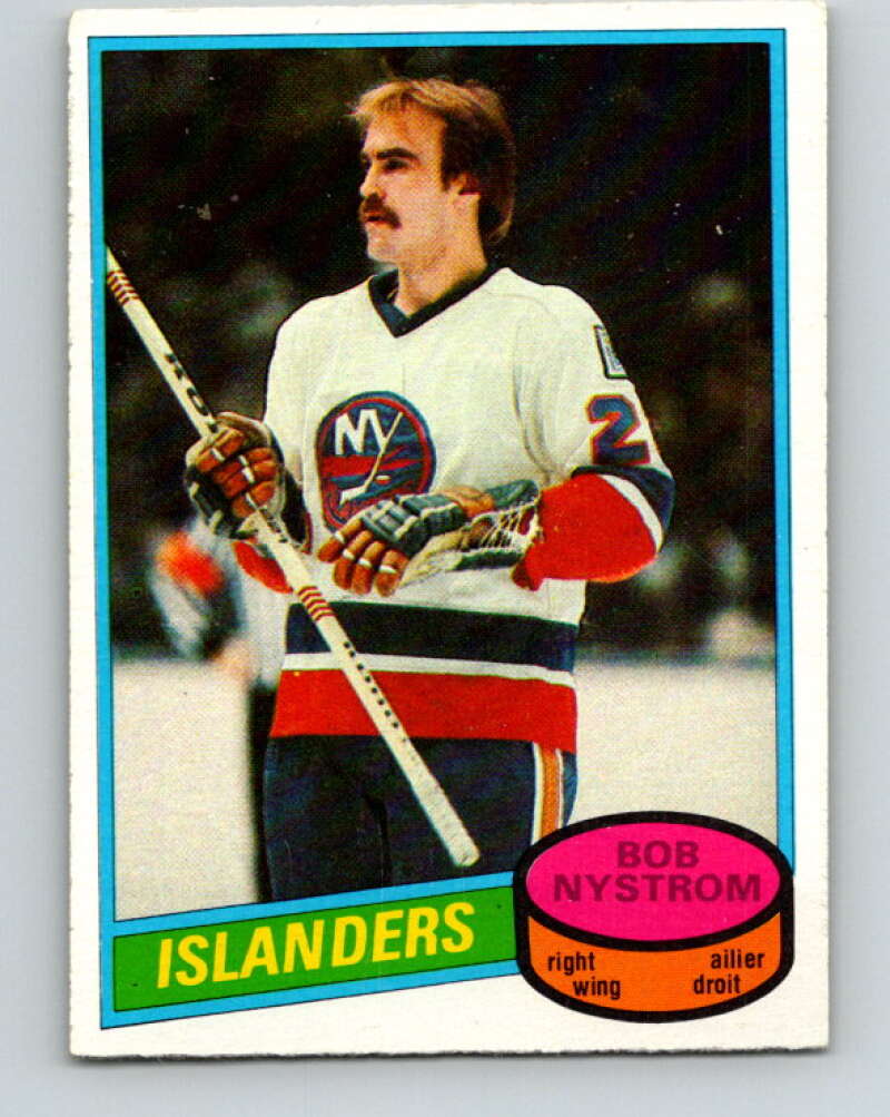 1980-81 O-Pee-Chee #102 Bob Nystrom New York Islanders V38048