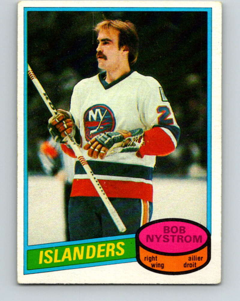 1980-81 O-Pee-Chee #102 Bob Nystrom New York Islanders V38050