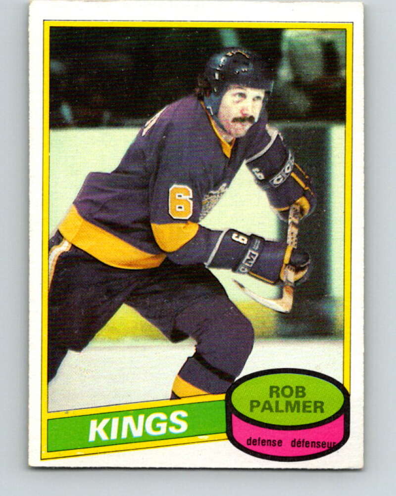 1980-81 O-Pee-Chee #104 Rob Palmer Los Angeles Kings V38064