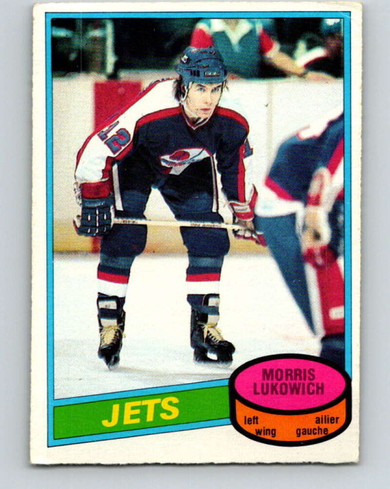 1980-81 O-Pee-Chee #107 Morris Lukowich Winnipeg Jets V38098