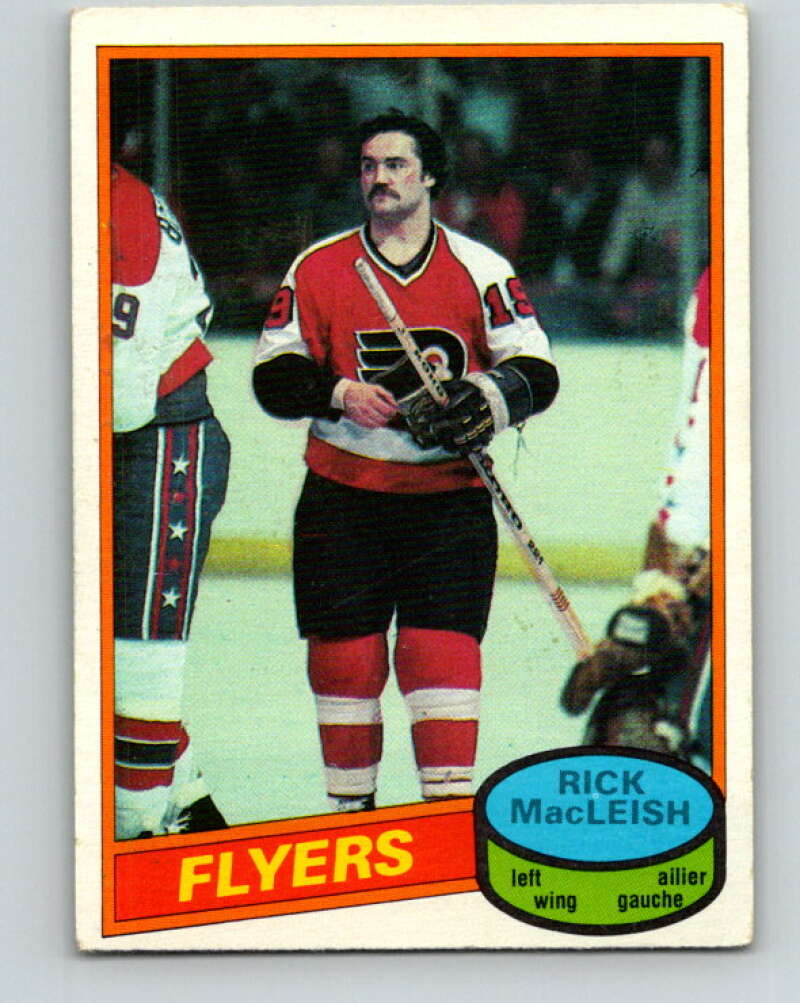 1980-81 O-Pee-Chee #115 Rick MacLeish Philadelphia Flyers V38174