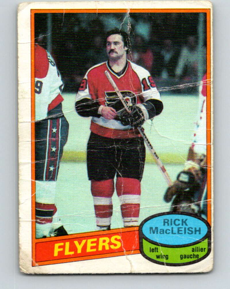 1980-81 O-Pee-Chee #115 Rick MacLeish Philadelphia Flyers V38176