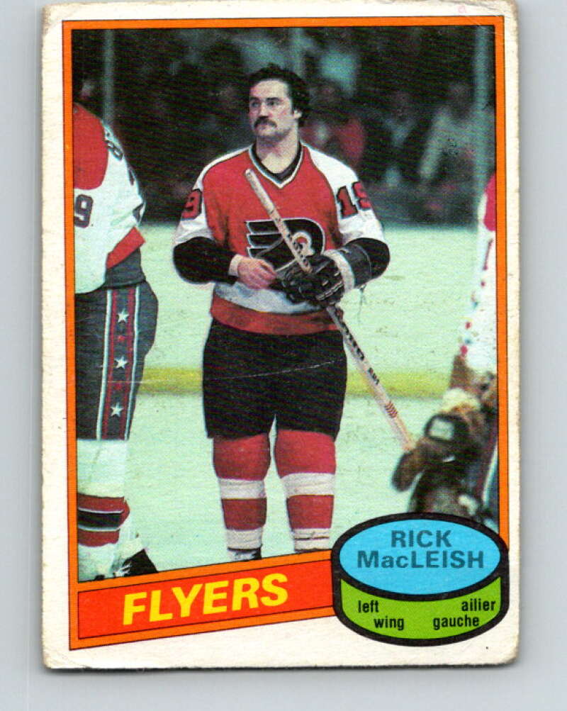 1980-81 O-Pee-Chee #115 Rick MacLeish Philadelphia Flyers V38179