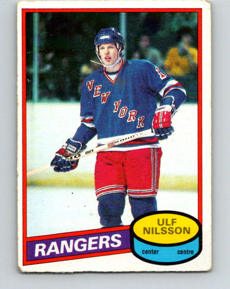 1980-81 O-Pee-Chee #116 Ulf Nilsson New York Rangers V38187